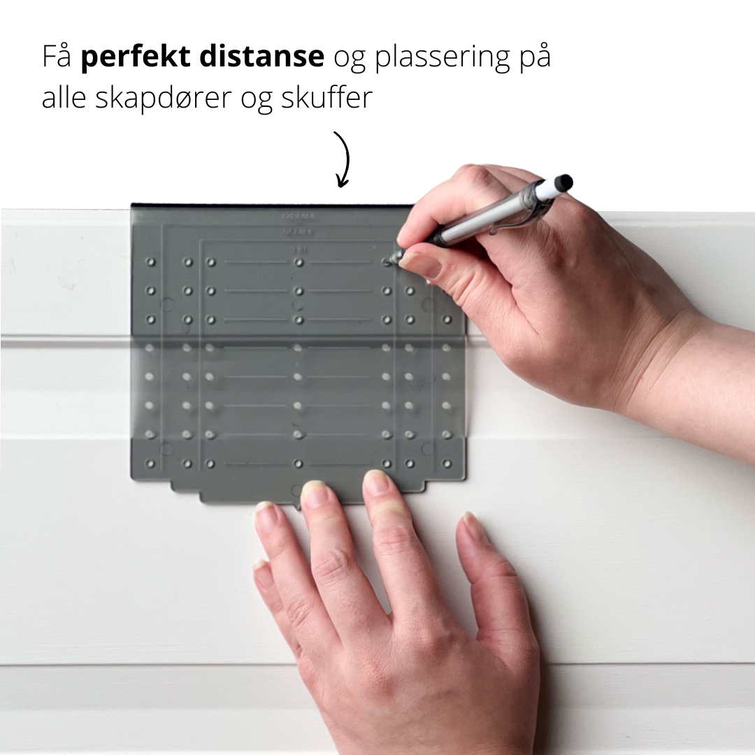 Boremal for håndtak og knotter