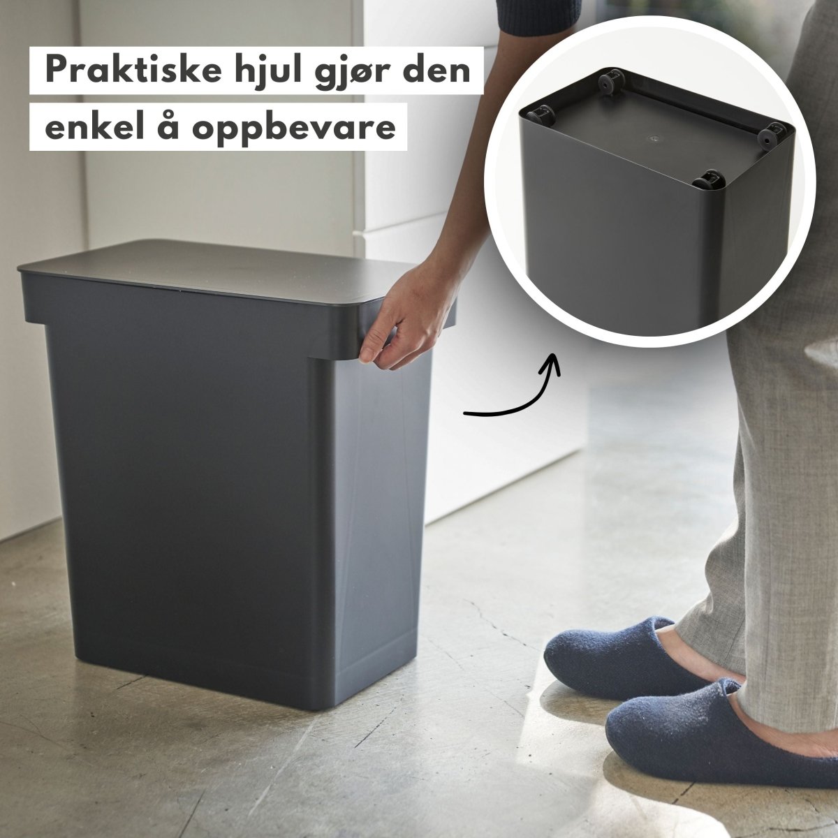 Oppbevaringsboks dyrefor sort - Lindas Dekor