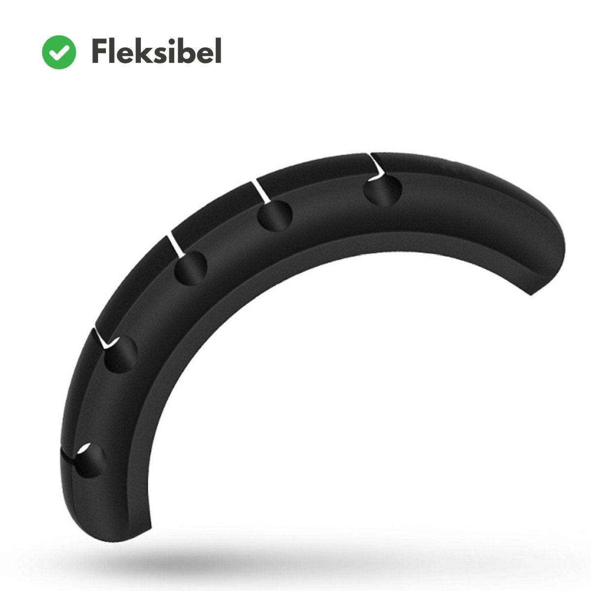 Ledningsholder med 5 hull - Lindas Dekor