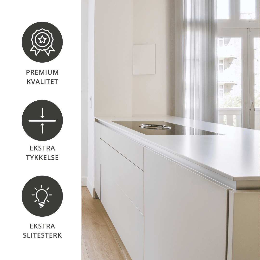 Vareprøve: Premium Creme matt kontaktplast - Lindas Dekor