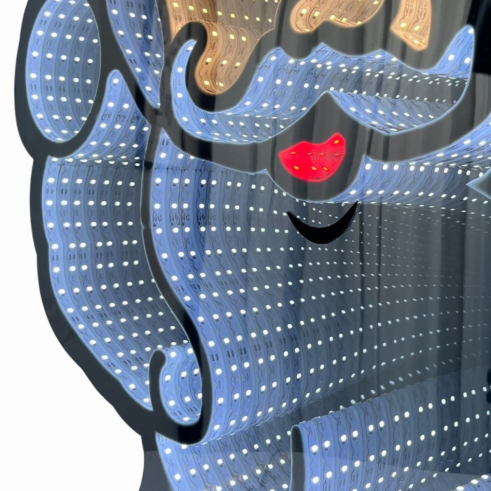 Nisse lysskilt tosidig 69 cm