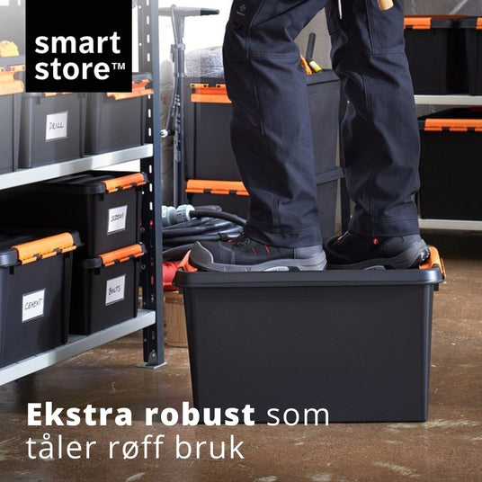 SmartStore™ Pro oppbevaringsboks med lokk 49 L - Lindas Dekor