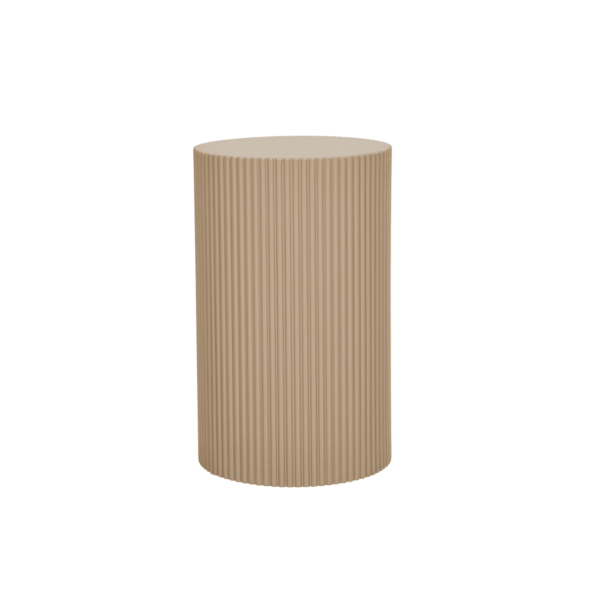 Farense sidebord mørk sand ø30 cm - Lindas Dekor Sidebord
