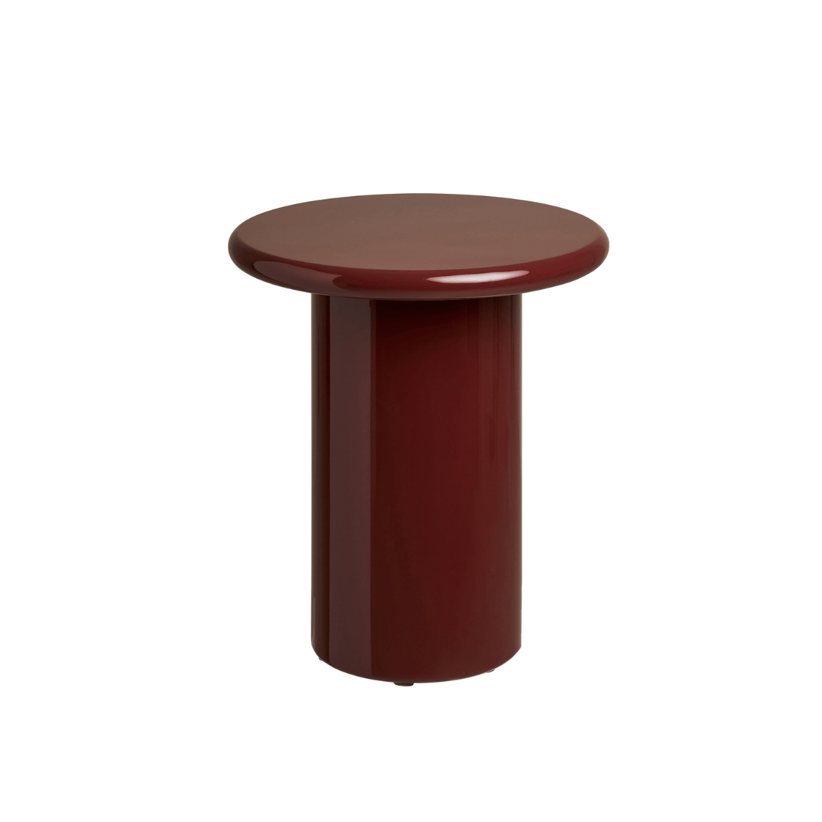 Otago sidebord bordeaux ø45 cm