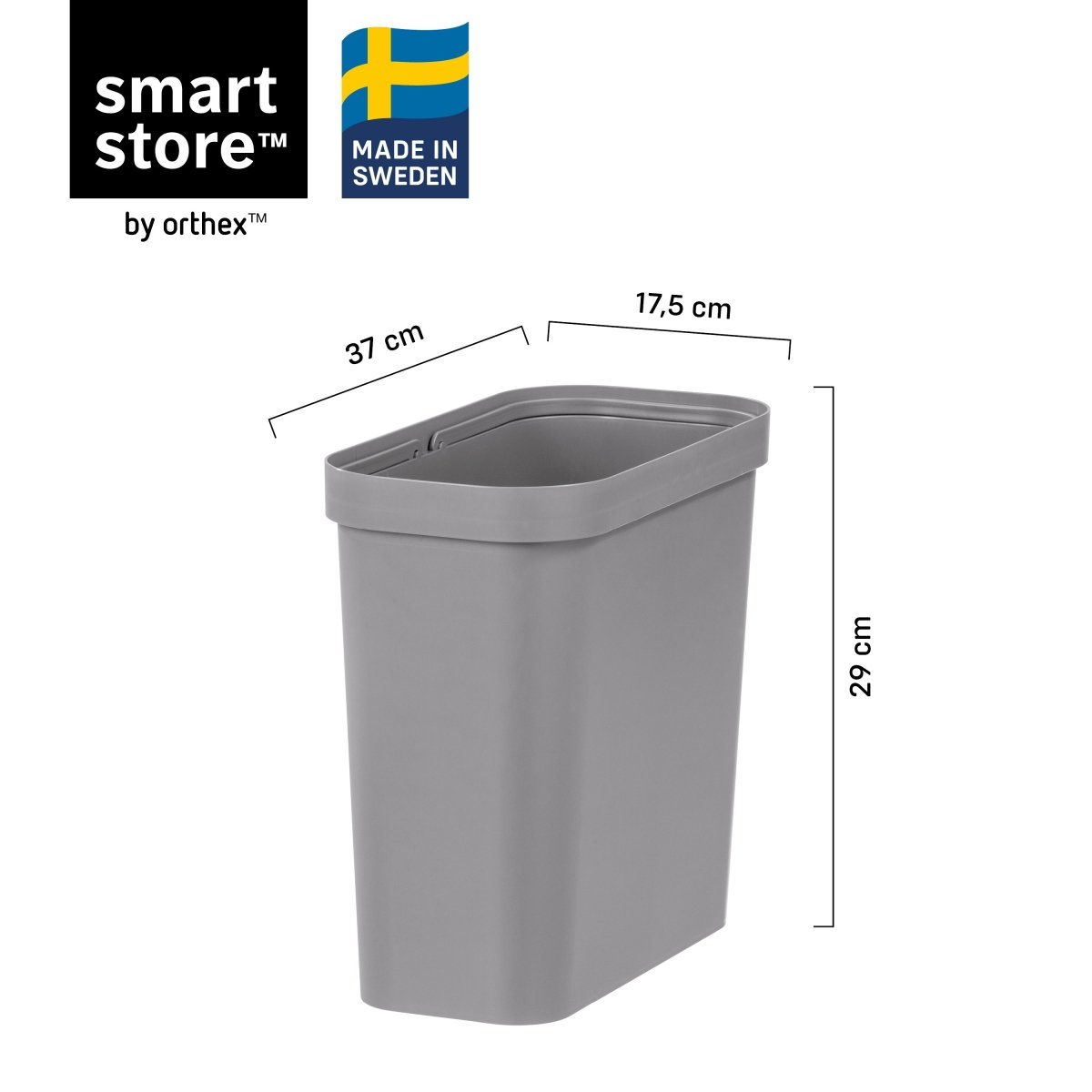 SmartStore™ Collect 13 L grå - Lindas Dekor