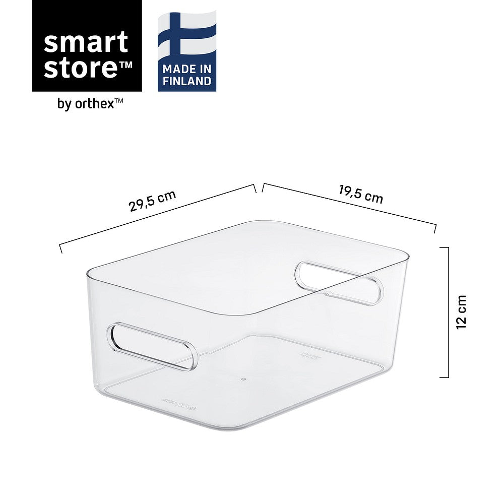 SmartStore™ Compact Clear M oppbevaringsboks - Lindas Dekor