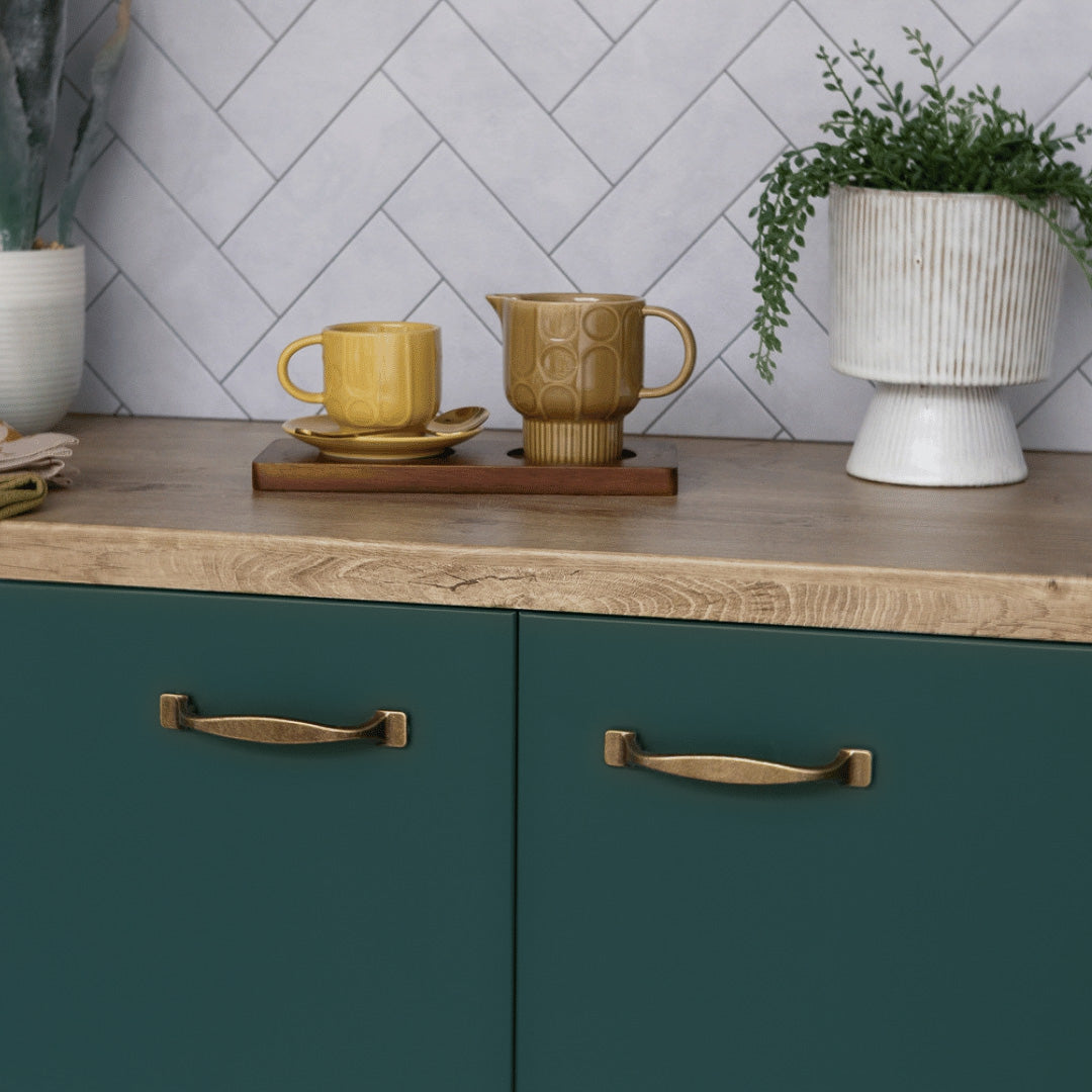 Uni matt mørk grønn kontaktplast