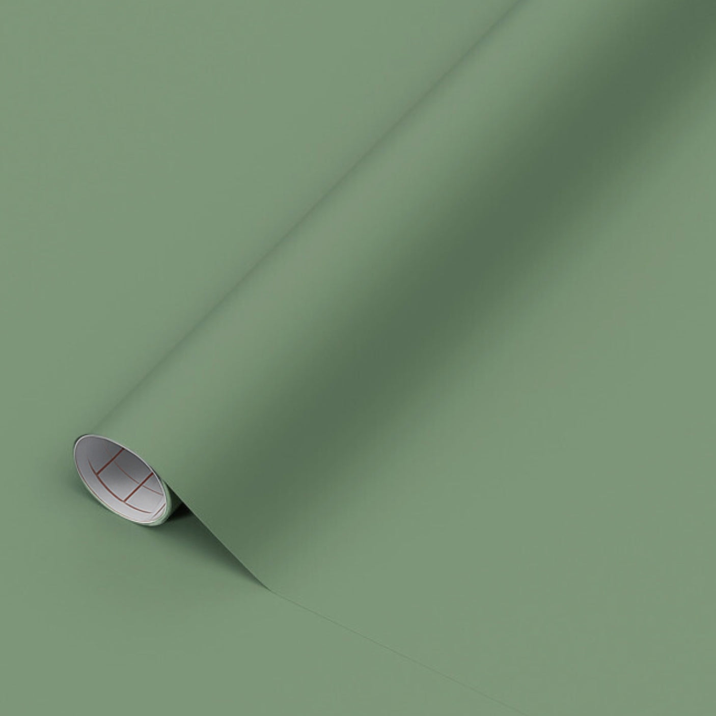 Uni matt Jade green kontaktplast