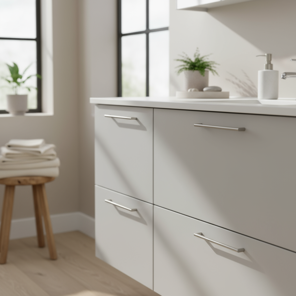 Uni Matt lys grå kontaktplast