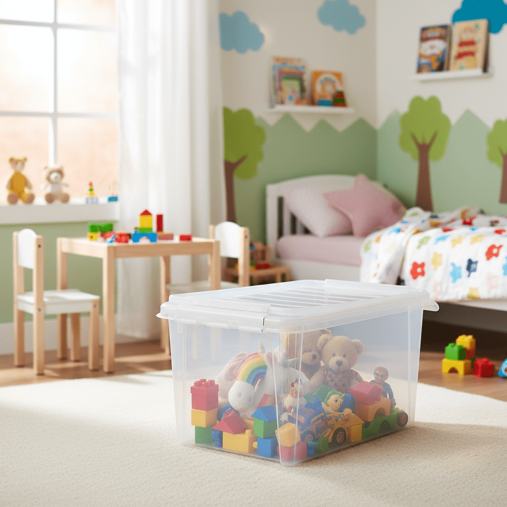 SmartStore™ Classic oppbevaringsboks med lokk 46 L - Lindas Dekor