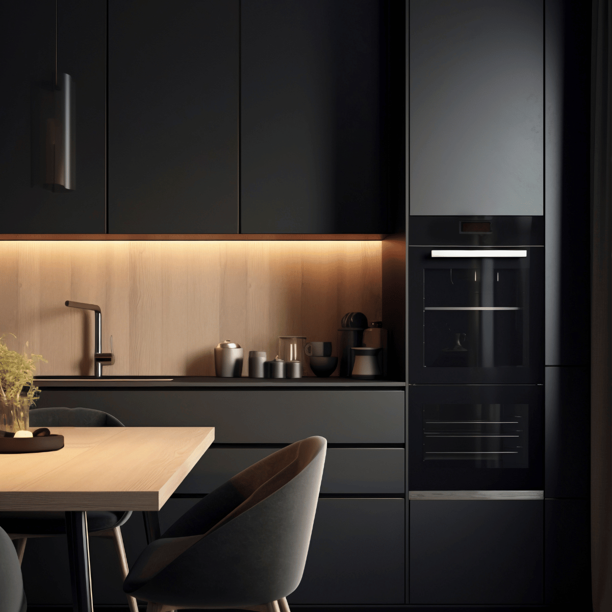 Uni matt sort kontaktplast er en av våre bestselgende produkter over år. Med sitt glatte og moderne utseende er det ideelt for fornying av møbler og kjøkken.