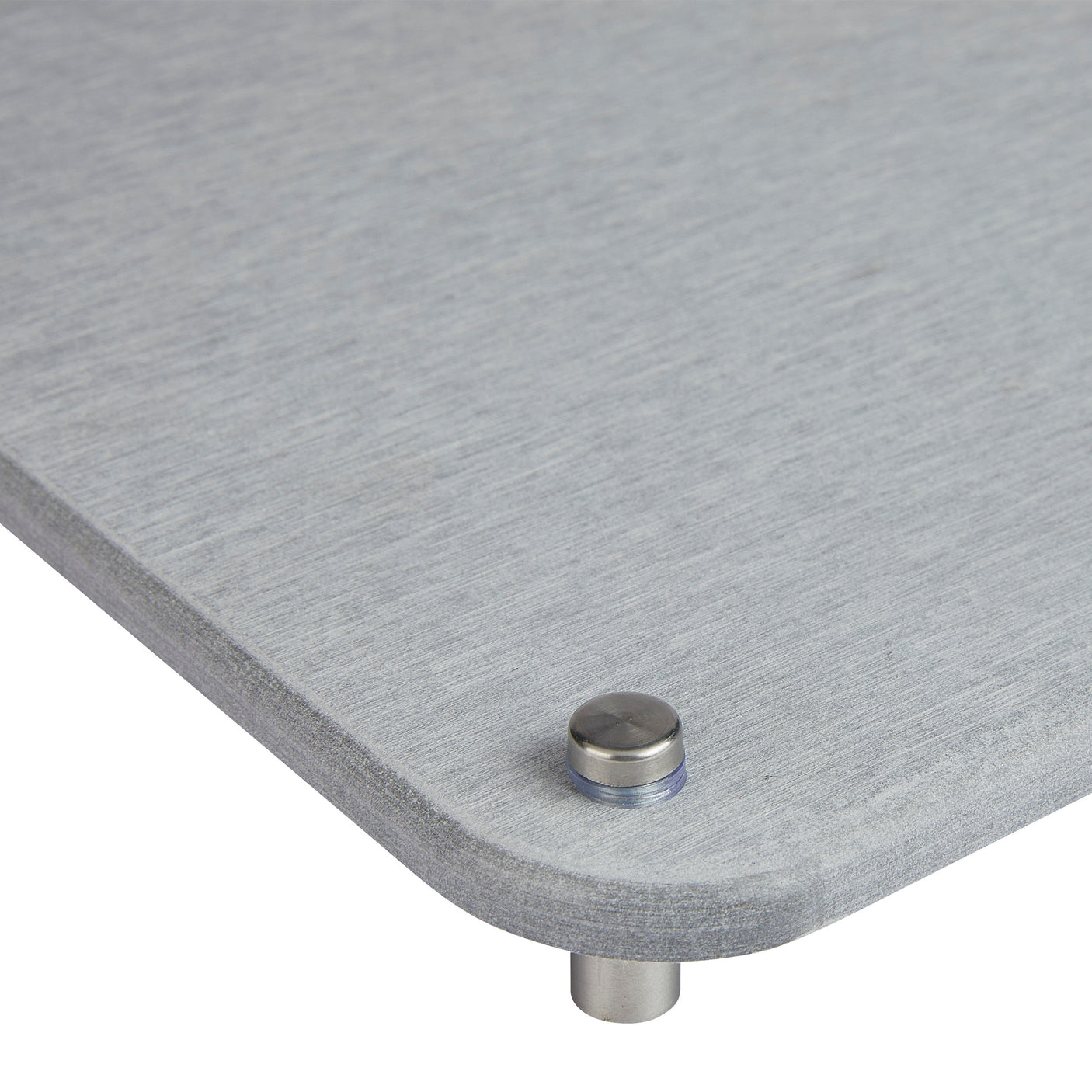 Opvaskematte i grå diatomitt 40 x 30 cm – detajlbillede