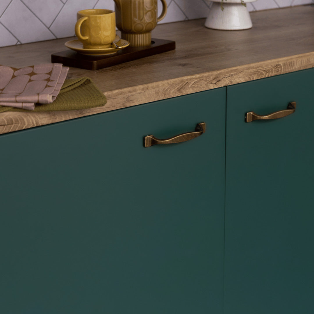 Uni matt mørk grønn kontaktplast