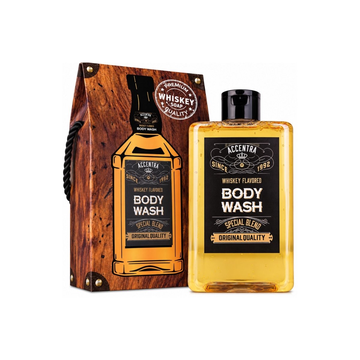 Dusjsæbe whisky i gaveæske 400 ml