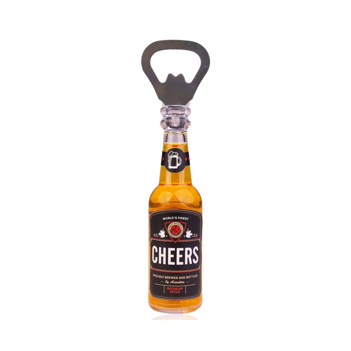 Läskig presentpaket med 150 ml duschseep och integrerad öppnare