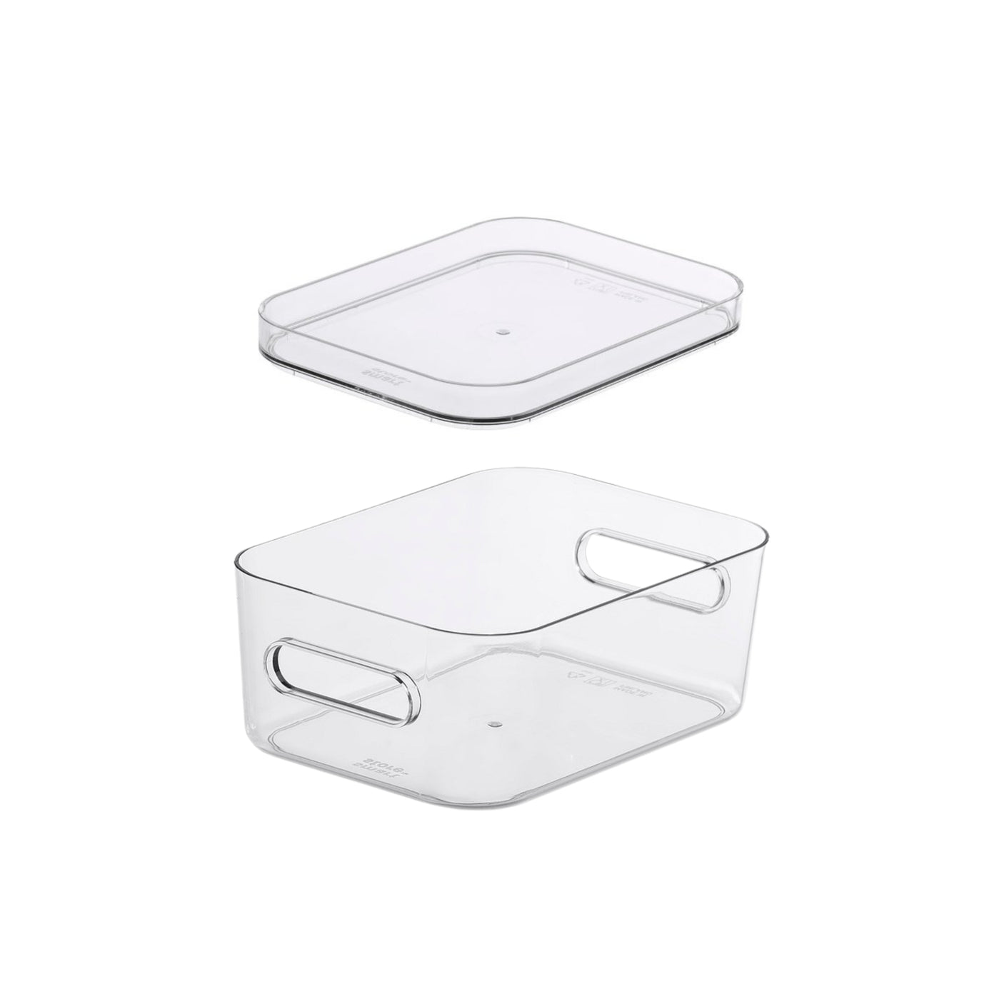 SmartStore Compact Clear S oppbevaringsboks med lokk