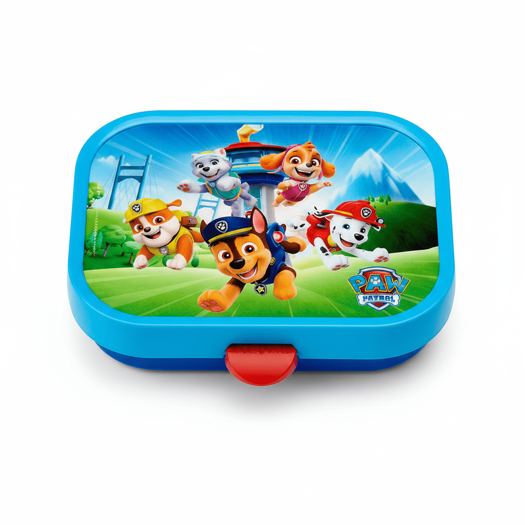 Paw Patrol Pups matboks rominndeling 17,5 x 13 x 6 cm - Lindas Dekor Matboks