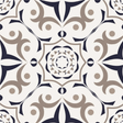 Barcelona selvklebende fliser har et vakkert og klassisk design i blått, beige og hvitt. Passer godt til fornyelse av vegger og gulv.