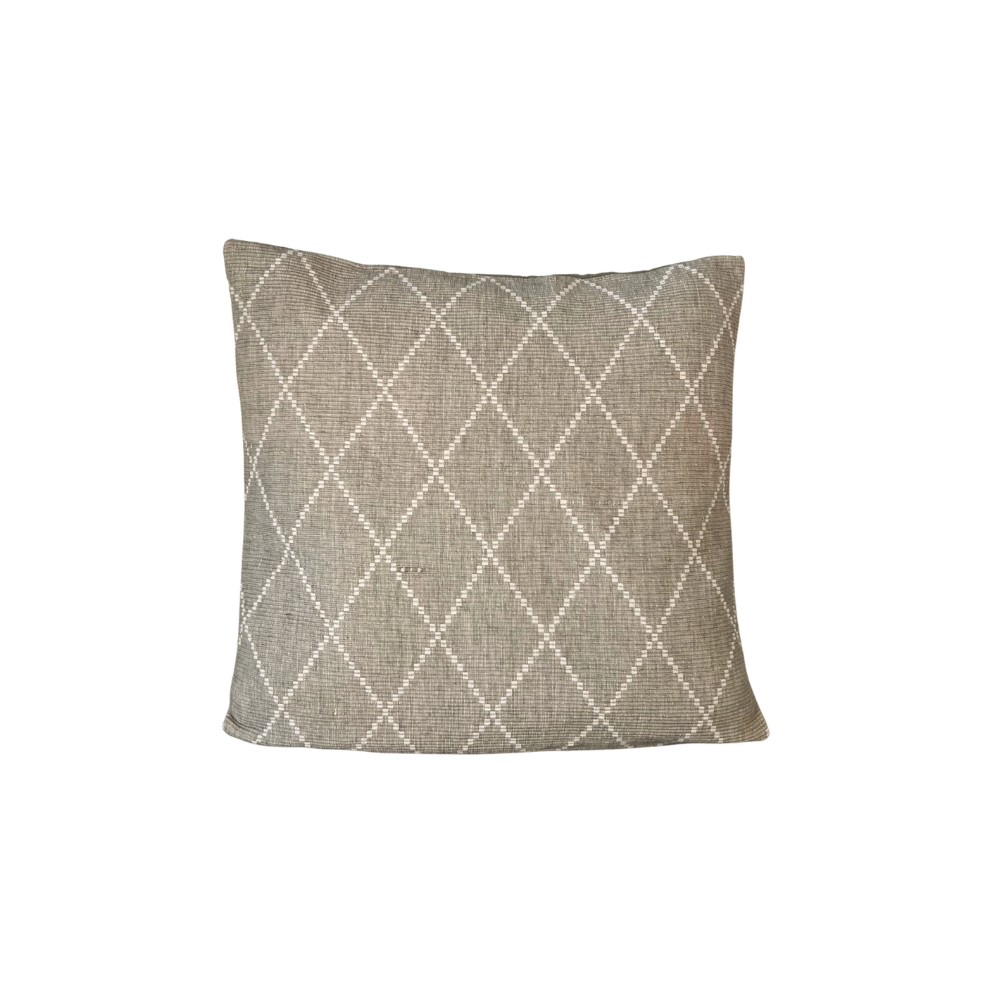 Putetrekk jaquard bomull beige 45 x 45 cm