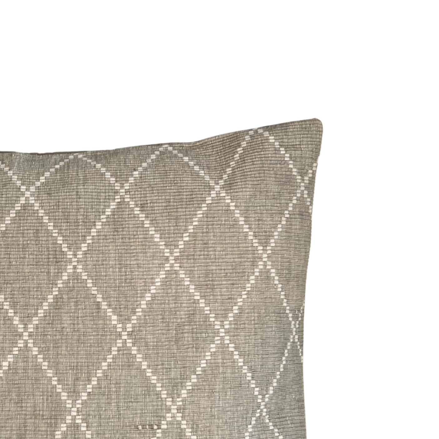 Putetrekk jaquard bomull beige 45 x 45 cm