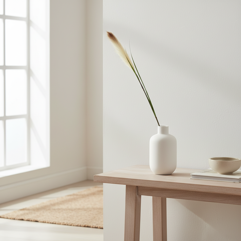 Kunstig pampasgress fra Mr. Plant med naturtro, lys dusk og grønne blader.