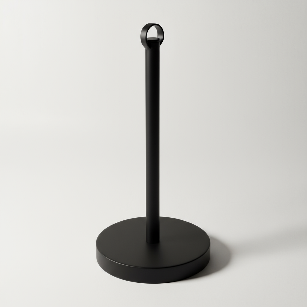 Tørkerullholder, sort metall