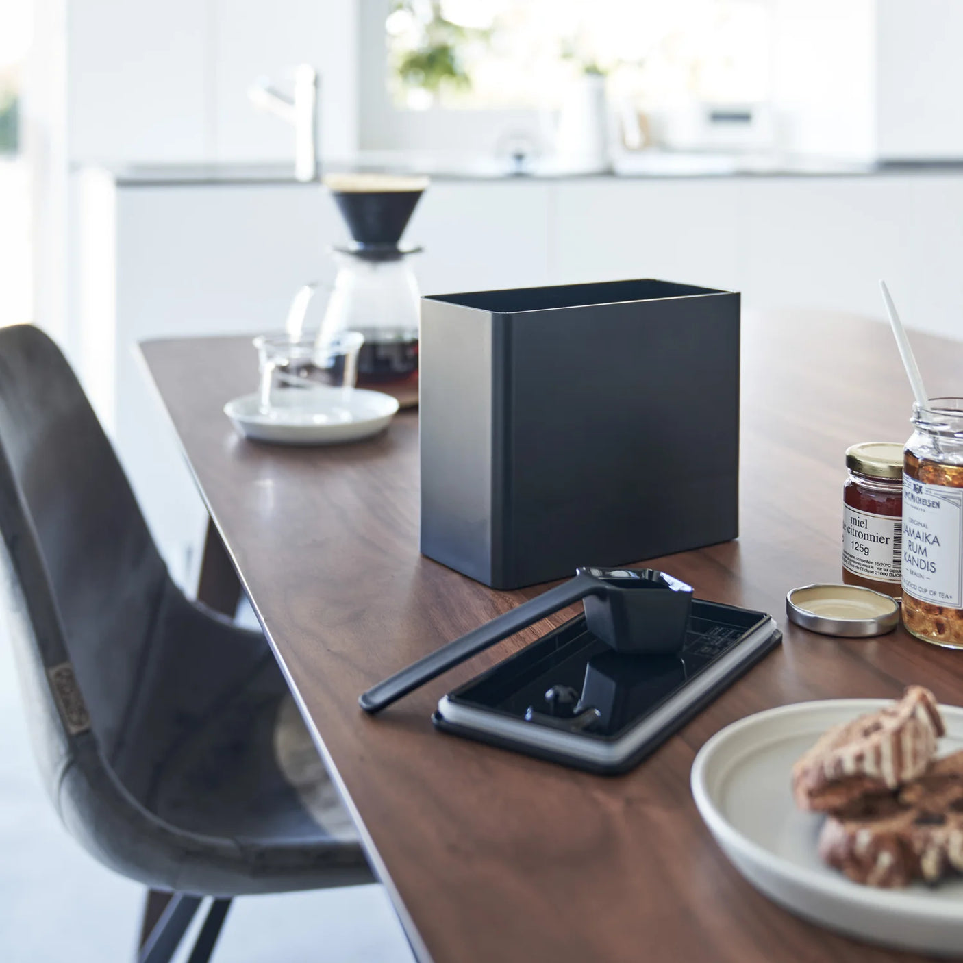 Oppbevaringsboks for kaffe lufttett