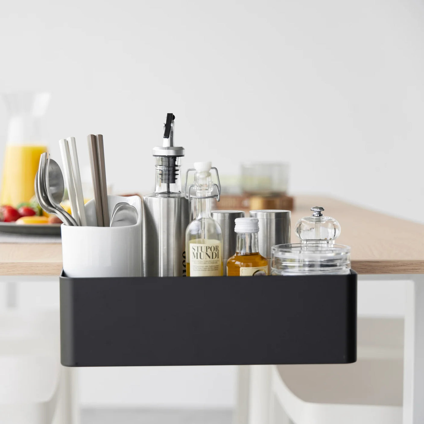 bordkurv, bordoppbevaring til skrivebord