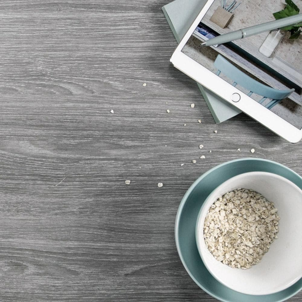 Perlegrå kontaktplast