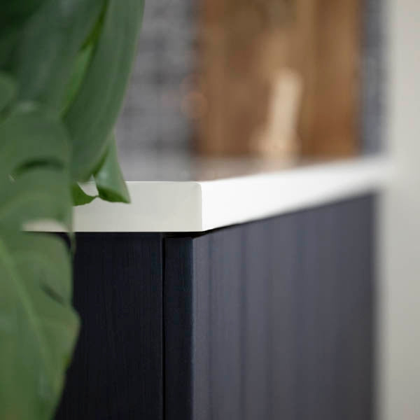 Uni lack hvit høyglans kontaktplast