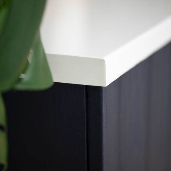 Uni lack hvit høyglans kontaktplast