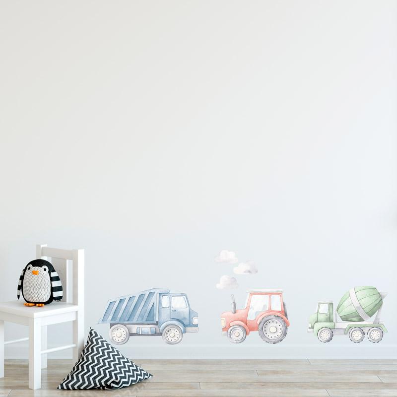 Anleggsbiler klistremerker