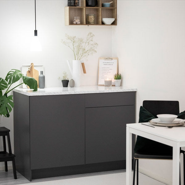 Uni matt antrasitt varm grå kontaktplast