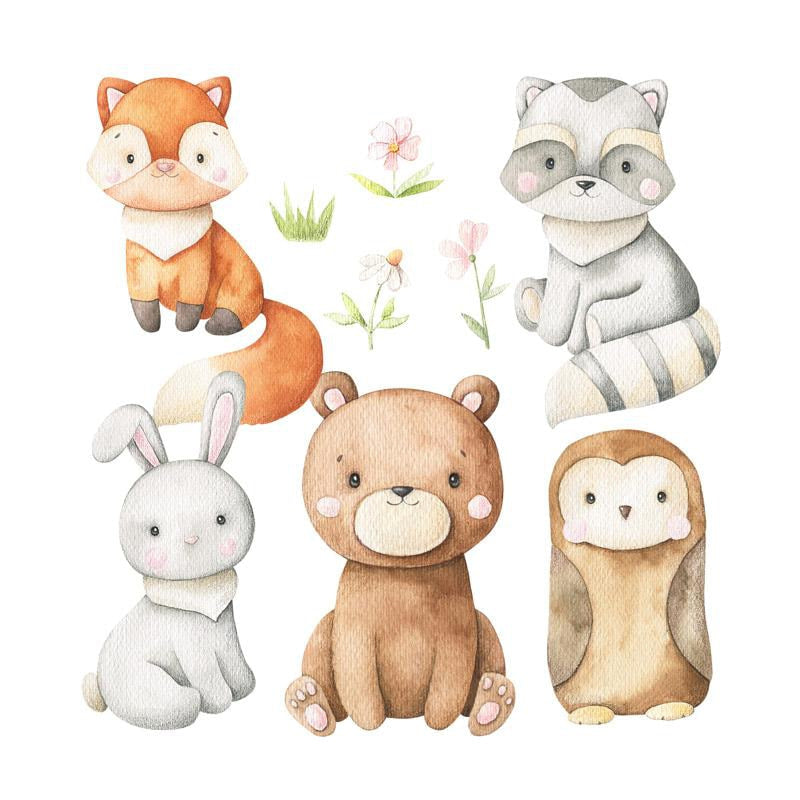 Skogsdyr klistremerker