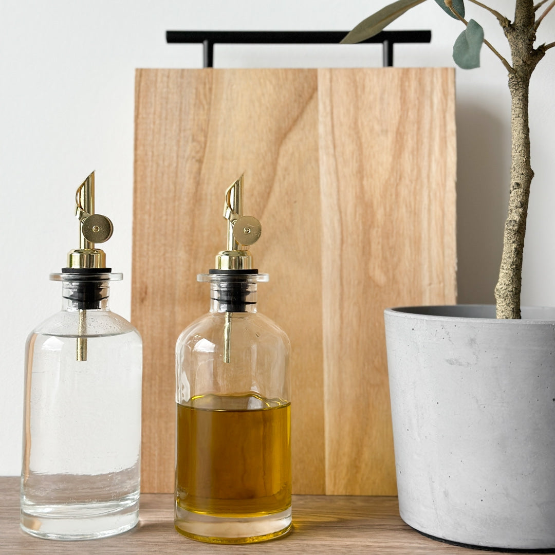 2-pk Oljeflaske, transparent