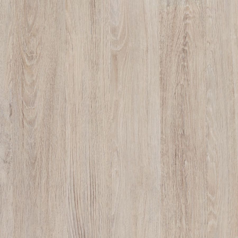 Flott imitasjon av eiketreverk på kontaktplast med subtil struktur.