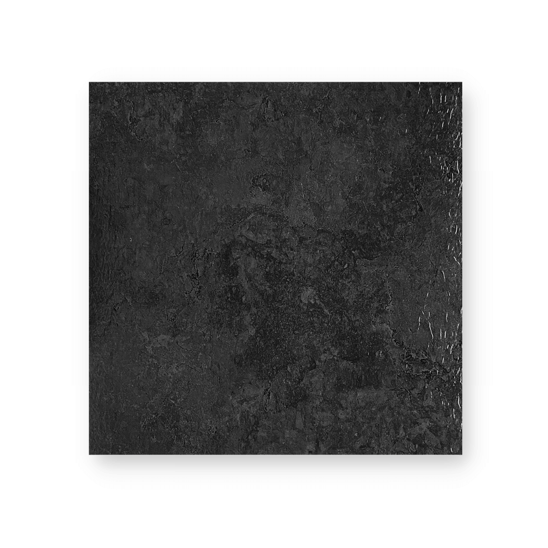 10-pk Sort betong selvklebende gulvfliser