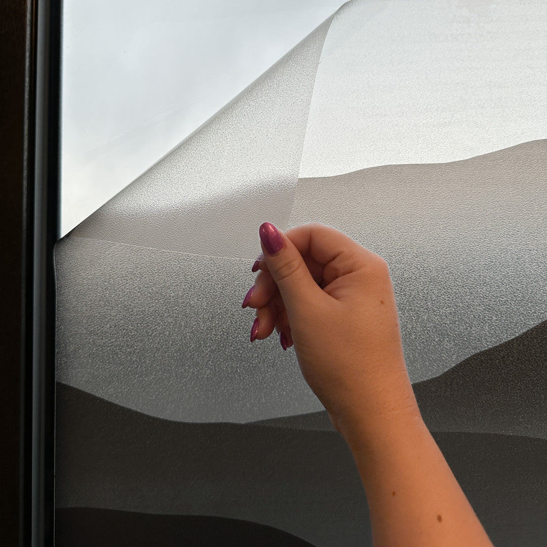 Static Premium Mountains vindusfolie