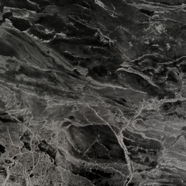 Marmor romeo sort/sølv kontaktplast