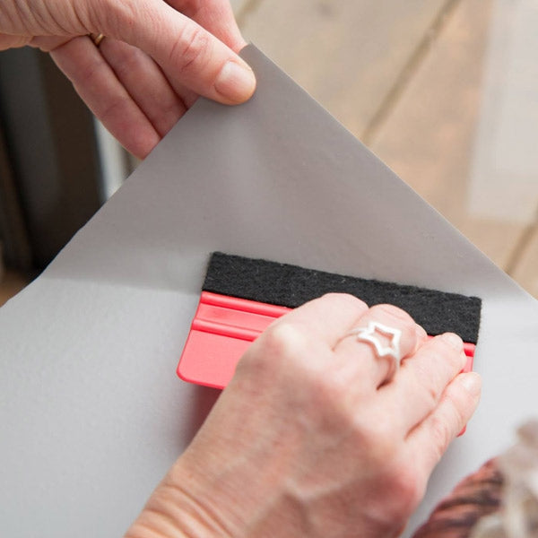 Uni Matt lys grå kontaktplast