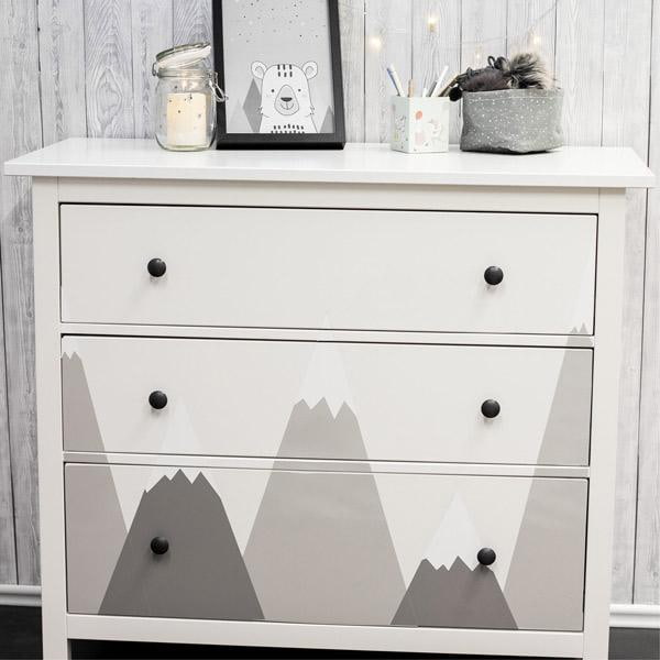 Uni Matt lys grå kontaktplast