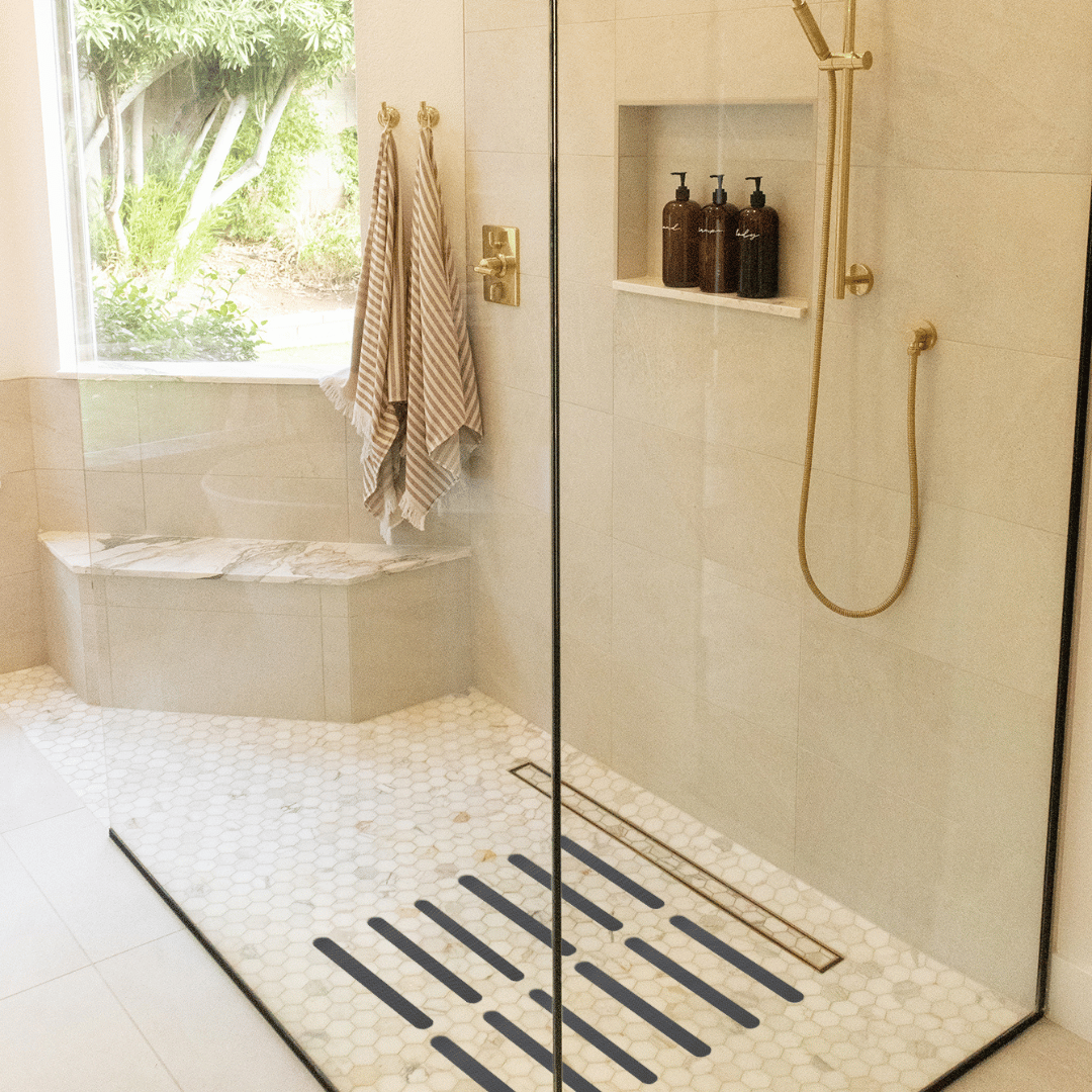 24-pk Selvklebende antiskli, grå