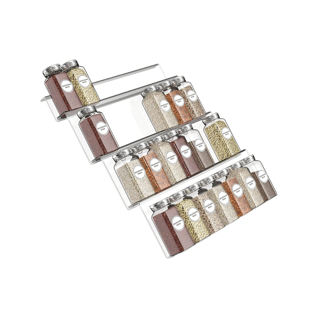 Skuffeinnsats krydder, transparent