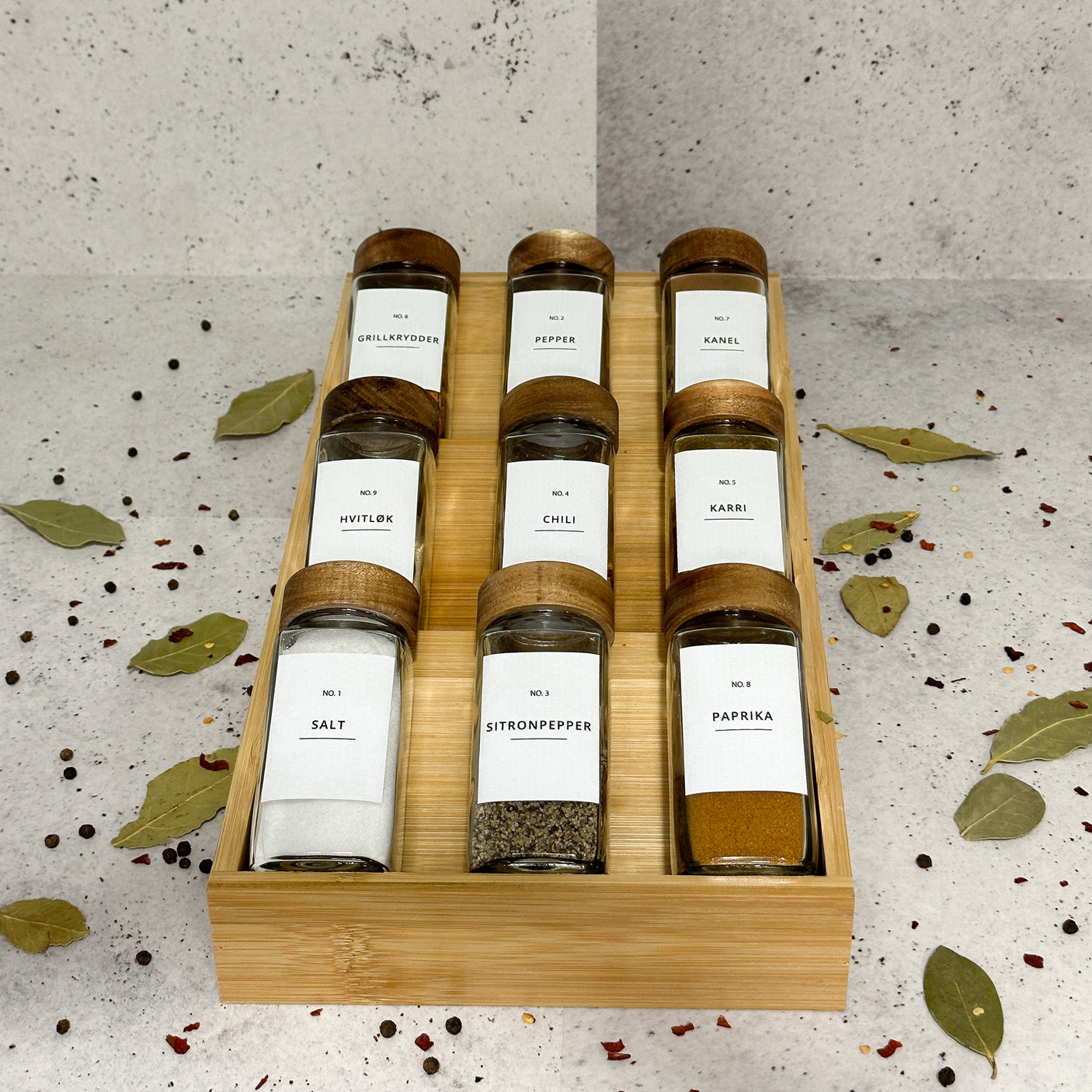 Skuffeinnsats krydder, natur