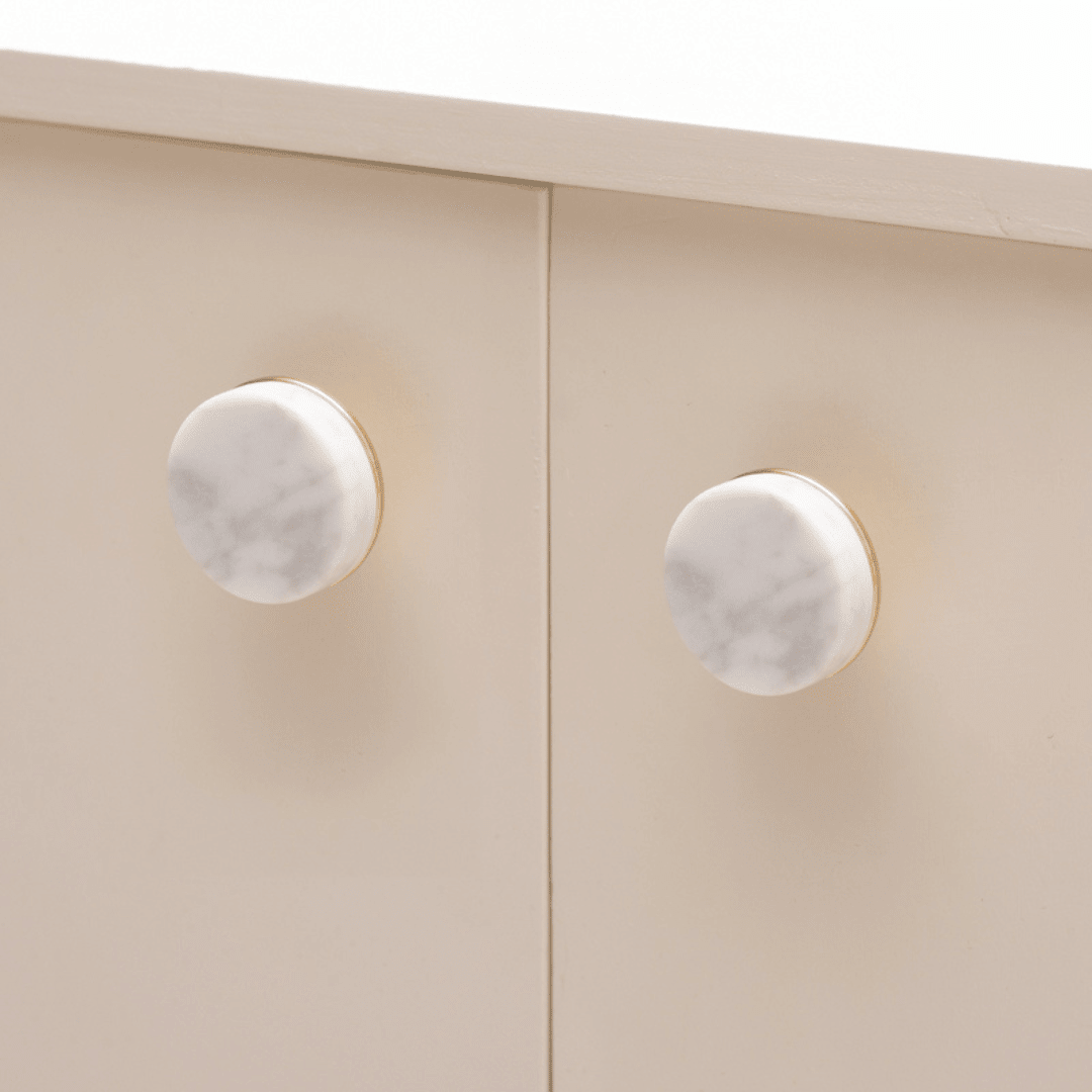 Paris-knut, marmor 28 mm - Lindas Dekor Knut