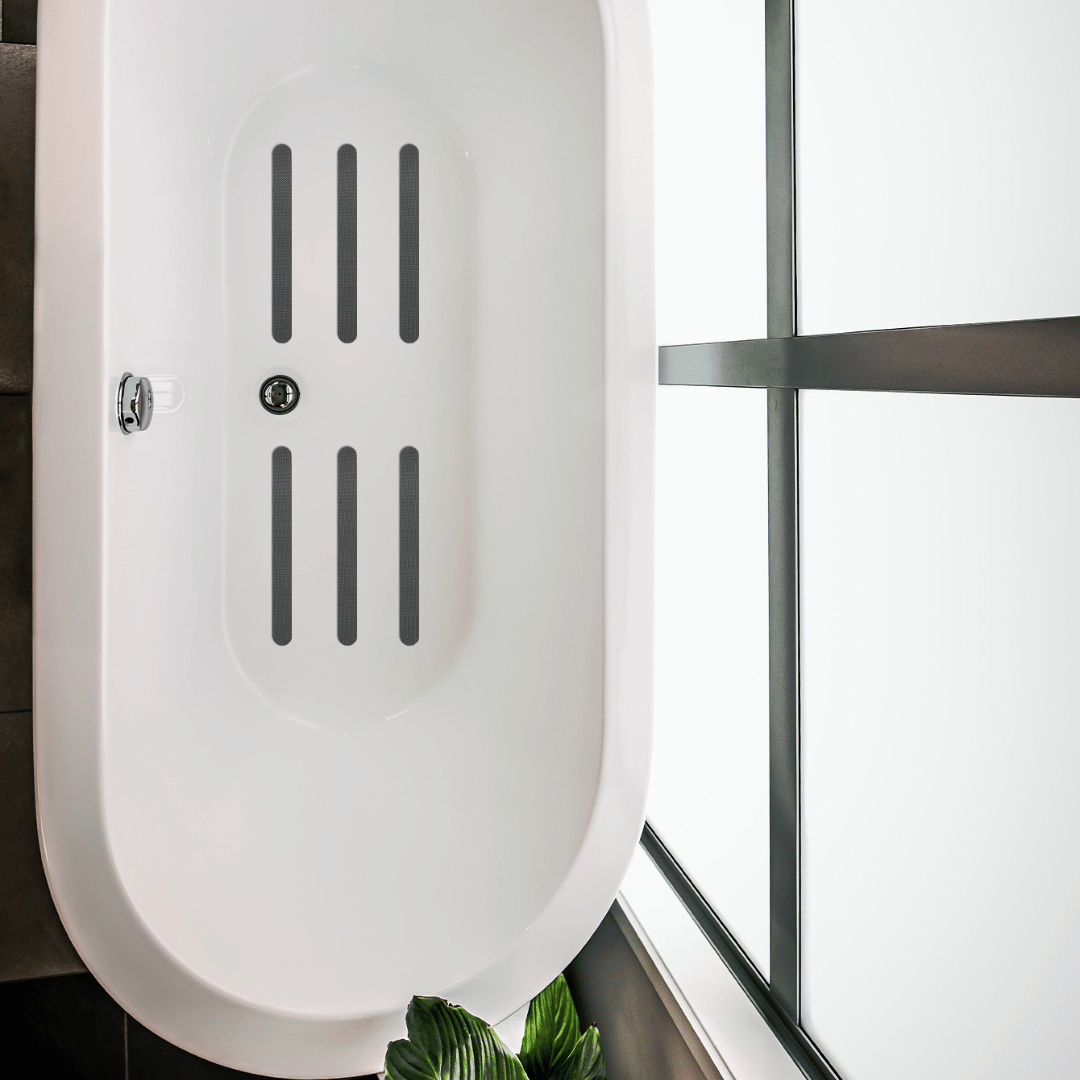 24-pk Selvklebende antiskli, grå