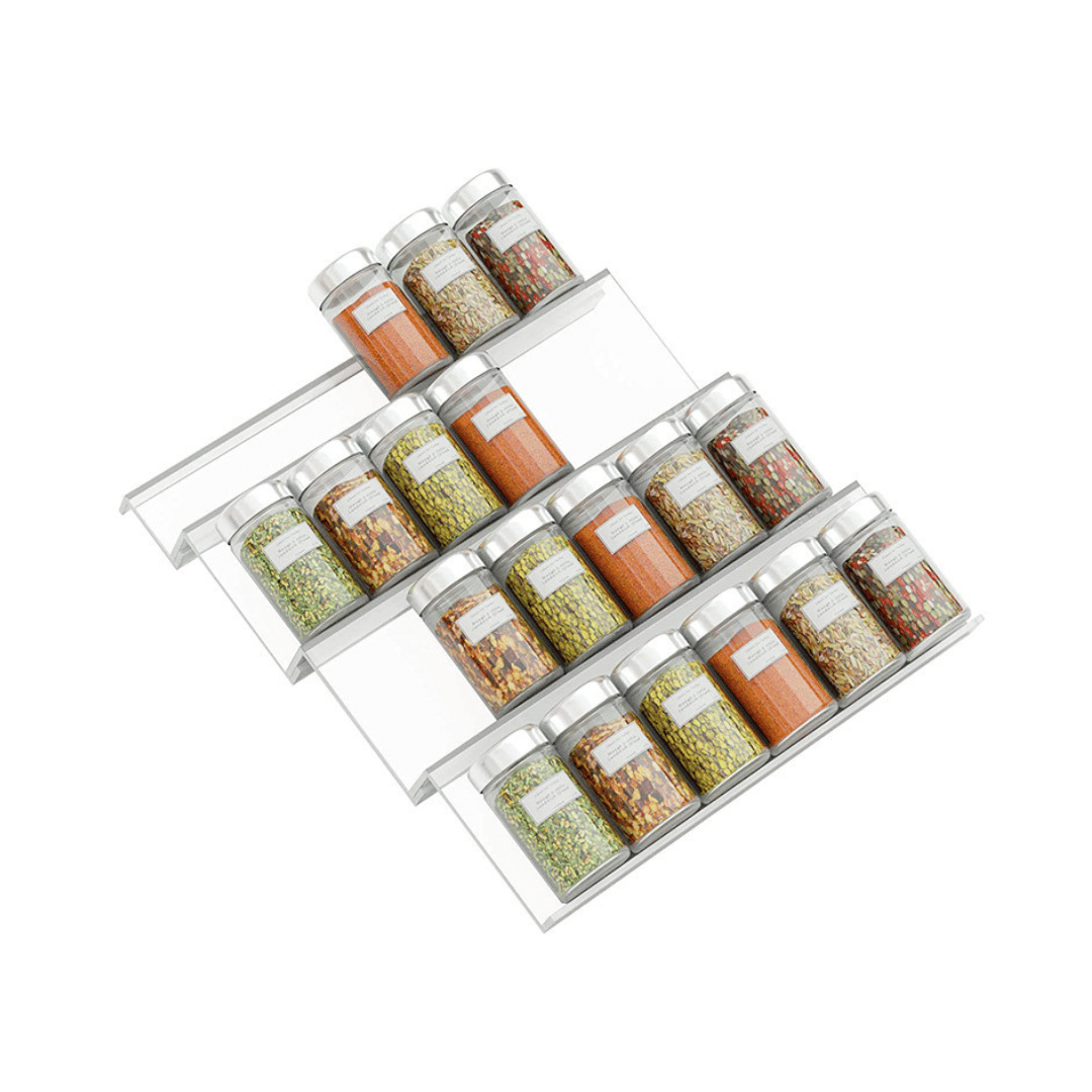 Skuffeinnsats krydder, transparent