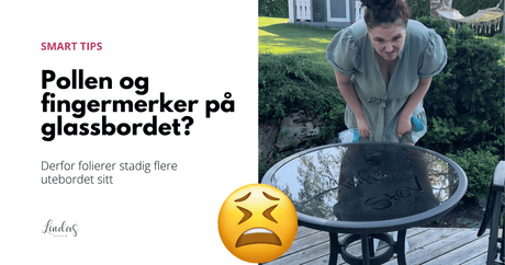 Derfor folierer stadig flere glassbordet ute