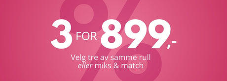 3 for 899 kr på kontaktplast - Lindas Dekor