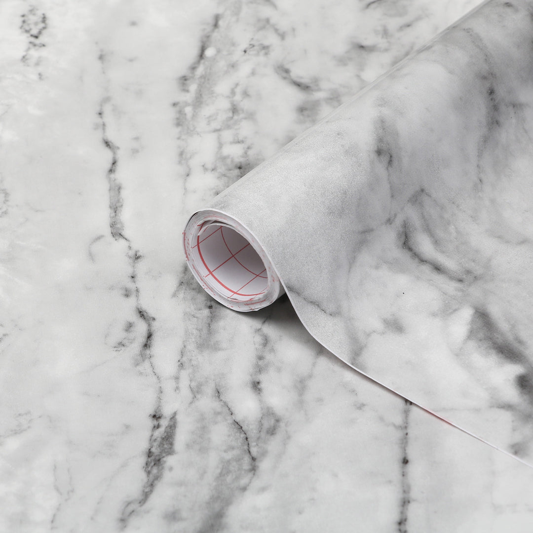 Marmor | Kontaktplast som imiterer marmor i mange farger – Lindas Dekor